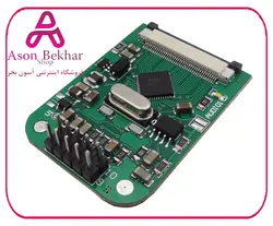 ماژول درایور TFTLCD دارای کنترلر تاچ مقاومتی FT800