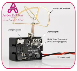 دوربین FXT FX798T MICRO FPV با ارسال تصویر 40 کاناله 5.8G 25MW