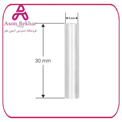 غلاف استیل سنسور دما سایز 30x6mm