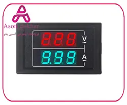 ولتمتر و آمپرمتر رو پنلی AC500V-100A مدل D85-5035VA