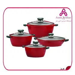 زرساب سرویس پخت و پز 8 پارچه  سری گریپ مدل RP-7610