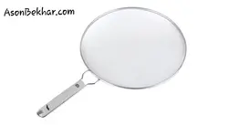 توری روغن گیر استیل ماهیتابه 1099 دسته سفید - ام بی