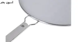 توری روغن گیر استیل ماهیتابه 1099 دسته سفید - ام بی