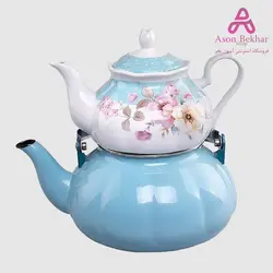 کتری قوری لعابی یونیک مدل 7537 : آسون بخر  کتری و قوری محصول