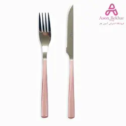 سرویس 12 پارچه کارد و چنگال میوه خوری یونیک مدل 5622