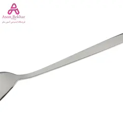 قاشق و چنگال سرو سالاد ناب استیل مدل پالرمو کد SZ-300-01