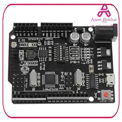 برد آردوینو UNO WIFI دارای پردازنده ATmega328P و ESP8266 : آسون بخر بردهای خانواده آردوینو Arduino بردهای خانواده آردوینو Arduino, برق و الکترونیک محصول