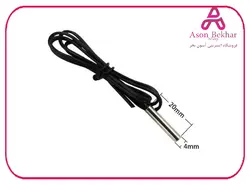 سنسور دمای NTC 10k ضد آب سیم دار با پوشش استیل ضد زنگ : آسون بخر سنسور, سنسور دما و رطوبت, سنسور و ماژول برق و الکترونیک, سنسور, سنسور دما و رطوبت, سنسور و ماژول محصول