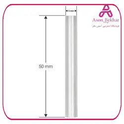 غلاف استیل سنسور دما سایز 50x6mm