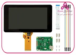 نمایشگر و تاچ اسکرین خازنی 7 اینچ رزبری پای Raspberry Pi - محصول Element 14 : آسون بخر خانواده RASPBERRY, مینی کامپیوتر Mini PC برق و الکترونیک, خانواده RASPBERRY, مینی کامپیوتر Mini PC محصول