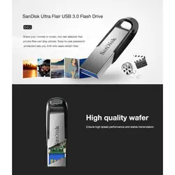 فلش مموری سن دیسک مدل SanDisk Ultra Ultra Flair USB3.0 ظرفیت 32 گیگابایت - Asrtools