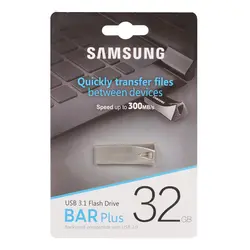 فلش مموری سامسونگ مدل SAMSUNG Bar Plus MUF-32BE ظرفیت 32 گیگابایت - Asrtools