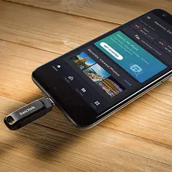 فلش مموری سن دیسک مدل SanDisk Ultra Dual Drive Go ظرفیت 32 گیگابایت - Asrtools