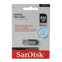 فلش مموری سن دیسک مدل SanDisk Ultra Ultra Flair USB3.0 ظرفیت 512 گیگابایت - Asrtools