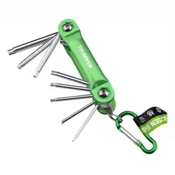 آچار آلن ستاره ای سوراخ دار توسن مدل TUOSEN 12298 مجموعه 8 عددی - Asrtools