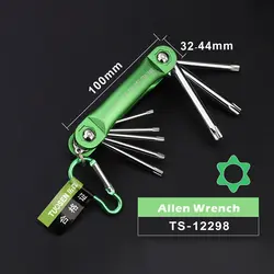 آچار آلن ستاره ای سوراخ دار توسن مدل TUOSEN 12298 مجموعه 8 عددی - Asrtools