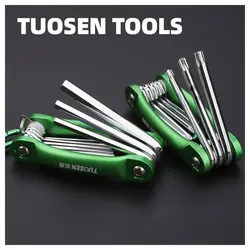 آچار آلن چاقویی توسن مدل TUOSEN 12281 مجموعه 8 عددی - Asrtools