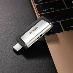 فلش مموری سن دیسک مدل SanDisk Ultra Dual Drive USB Type-C ظرفیت 64 گیگابایت - Asrtools