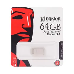 فلش مموری کینگستون Kingston DataTraveler Micro3.1 64GB - Asrtools