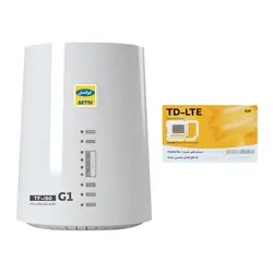 مودم 4G/TD-LTE ایرانسل مدل TF-I60 G1 همراه دو سیم کارت TDLTE و 4G - Asrtools