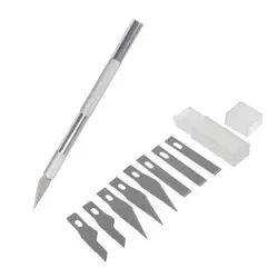 کاتر قلمی مدل JY 1001-GH همراه با 9 عدد تیغ یدک - Asrtools