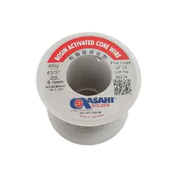 سیم لحیم آساهی مدل ASAHI 0.6mm 100gr - Asrtools