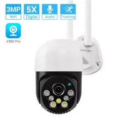 دوربین مینی اسپید دام تحت شبکه mini speed dome V380 P7 همراه با آداپتور - Asrtools