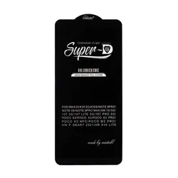 گلس Super D مناسب برای گوشی موبایل شیائومی Xiaomi 10T-5G / 10T Lite 5G / Note 9S / Note 9 Pro / Note 9 Pro Max / PocoX3 / Poco X3 Pro / RM K30-5G / mi10T/ Note 11-5G / Note 11 Pro-5G / Poco X4 Pro - Full Cover Super D - Asrtools