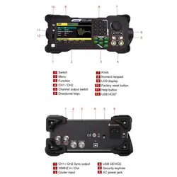 سوئیپ فانکشن ژنراتور هانتک مدل HANTEK HDG3082B - Asrtools