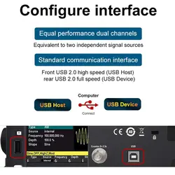 سوئیپ فانکشن ژنراتور هانتک مدل HANTEK HDG3082B - Asrtools