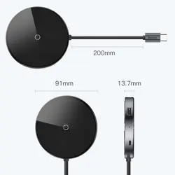 شارژر بی سیم باسئوس مدل Baseus WXJMY-0G - Asrtools