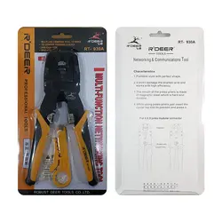 مشخصات، قیمت و خرید آچار پرس سوکت شبکه آردیر مدل RDEER RT-930A | عصرتولز