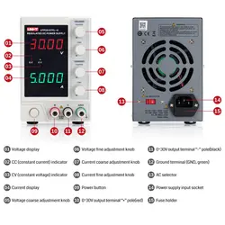 منبع تغذیه یونی تی مدل UNI-T UTP3315TFL-II - Asrtools