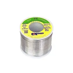 مشخصات، قیمت و خرید سیم لحیم بدون سرب آساهی مدل ASAHI Lead Free Solder 0.8mm 250gr | عصرتولز