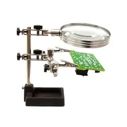 قیمت و خرید ذره بین گیره دار رومیزی پروسکیت مدل Proskit SN-392 | عصرتولز