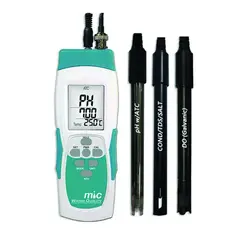 قیمت و خرید مولتی پارامتر آزمایشگاهی و کیفیت سنج آب ازدو ph/conductivity/tds/salt/temp/DO مدل EZDO 987A3-PCD | عصرتولز