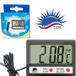 قیمت و خرید دماسنج in door و out door تم مدل TEM102 | عصرتولز