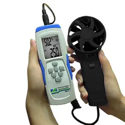 قیمت و خرید فلومتر باد، دما و رطوبت سنج دیتالاگر ام آی سی مدل MIC 98658 | عصرتولز