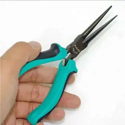 قیمت و خرید انبر دم باریک بلند بدون عاج پروسکیت مدل Proskit PM-746 | عصرتولز