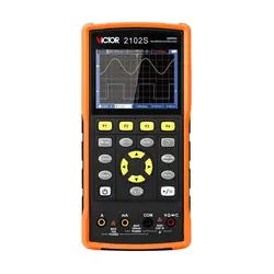 قیمت و خرید اسیلوسکوپ دستی ویکتور مدل VICTOR 2102S | عصرتولز