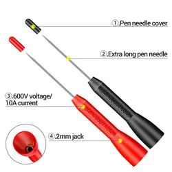 قیمت و خرید تبدیل سوزنی بلند پراب مولتی متر مدل NEEDLE PROBE 40mm | عصرتولز