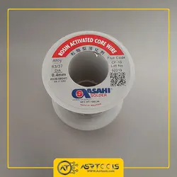خرید سیم لحیم آساهی طرح مدل asahi 0.4mm 100gr | عصرتولز