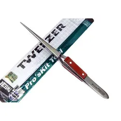 پنس معکوس سرصاف آهنربایی دسته چوبی پروسکیت مدل Proskit 1PK-118T سایز 165 میلی متر