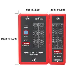 خرید تستر کابل شبکه یونی تی مدل UNI-T UT681 HDMI | عصرتولز