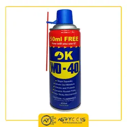 اسپری روان کننده و زنگ بر معمولی اوکی مدل OK WD-40 حجم 450 میلی لیتر - Asrtools