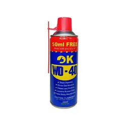 اسپری روان کننده و زنگ بر ویژه اوکی مدل OK WD-40 حجم 450 میلی لیتر - Asrtools