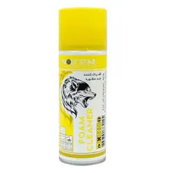 اسپری کف پاک کننده چند منظوره ولف استار مدل WOLFSTAR FOAM CLEANER حجم 400 میلی لیتر