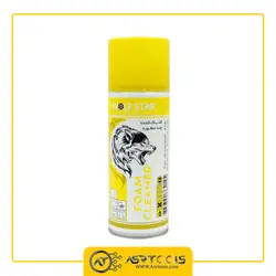 اسپری کف پاک کننده چند منظوره ولف استار مدل WOLFSTAR FOAM CLEANER حجم 400 میلی لیتر