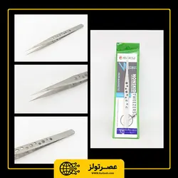 انبر پنس باکو مدل BAKKU SS-SA SR سایز 141 میلی متر - Asrtools