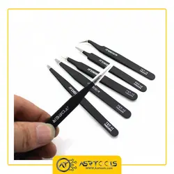 انبر پنس سر صاف آردیر مدل RDEER TST-11 سایز 140 میلی متر - Asrtools